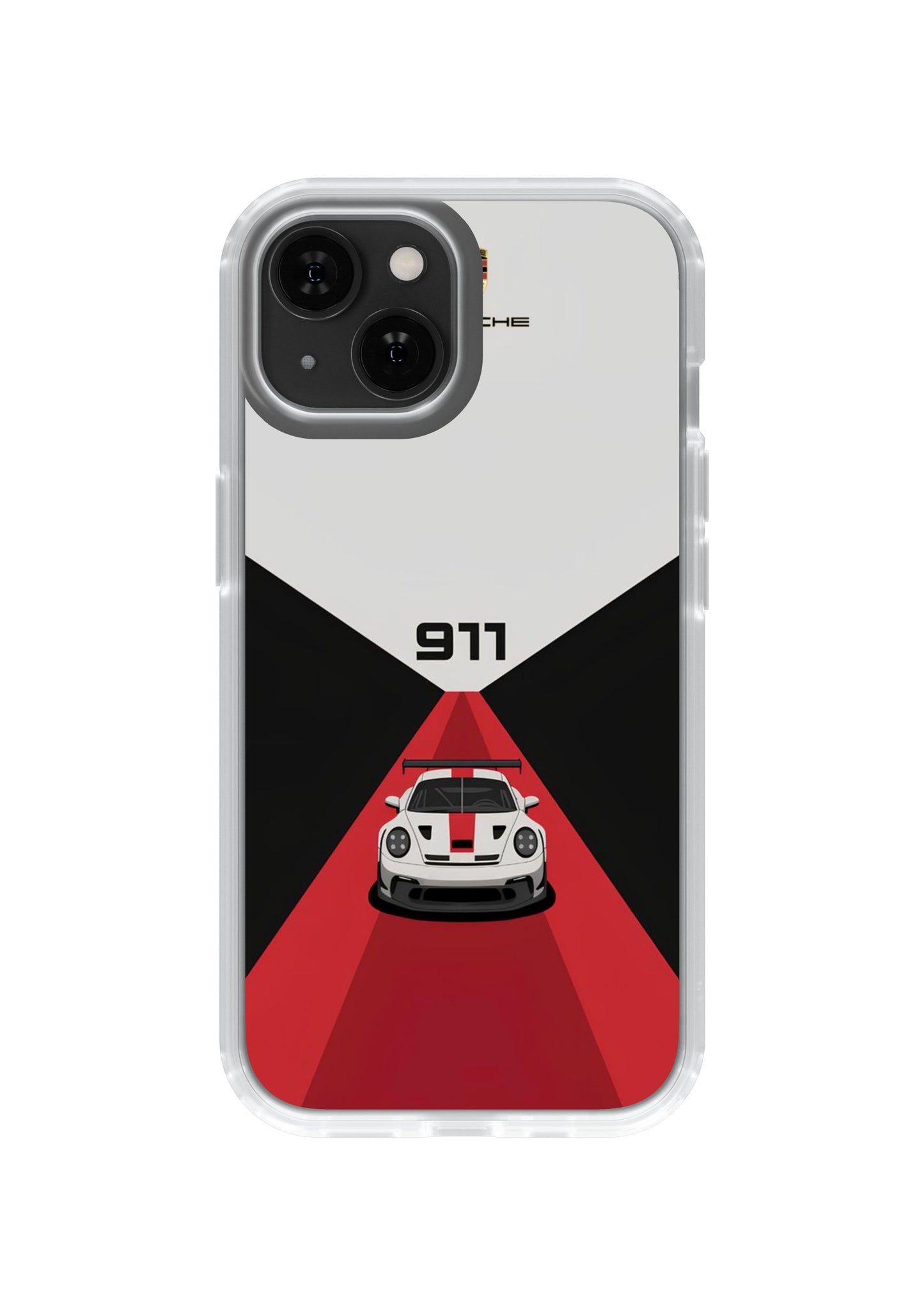 PORSCHE - CLEAR SILICON CASE