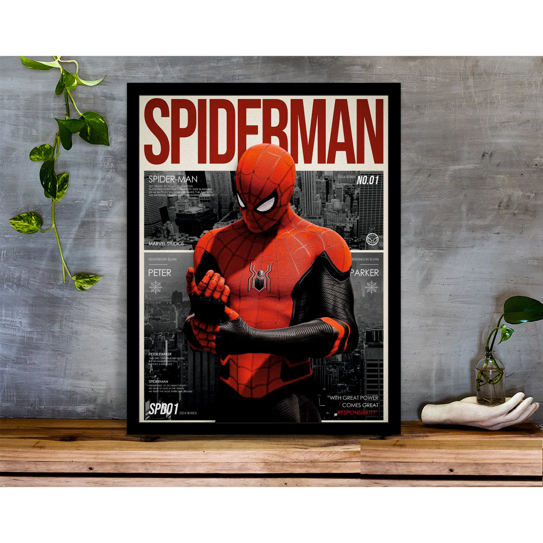 SPIDERMAN - WALL ART