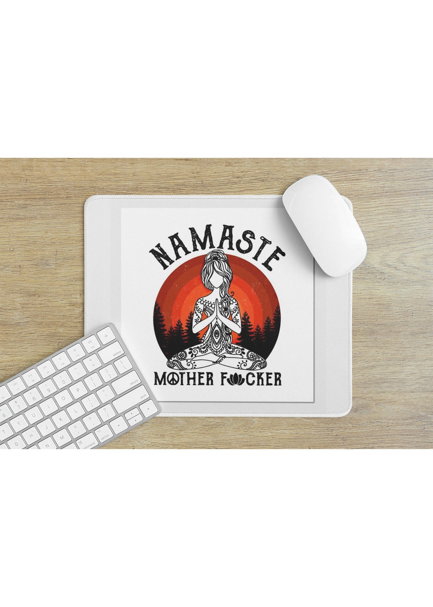 NAMASTE MOUSE PAD
