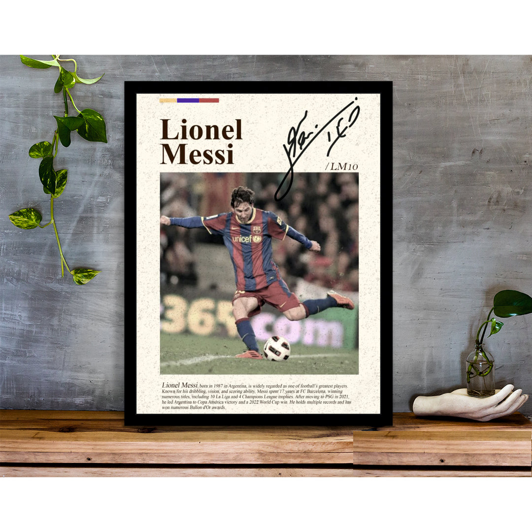 MESSI - WALL ART