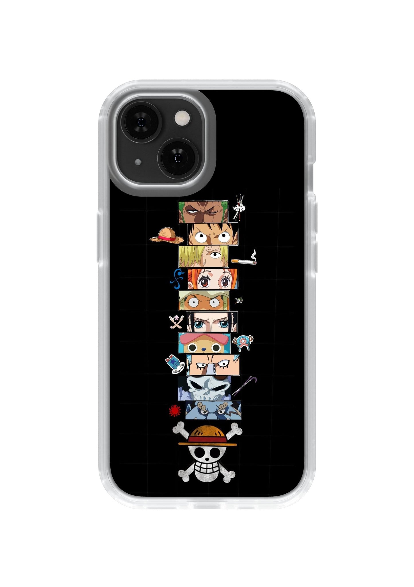 ONE PIECE - CLEAR SILICON CASE