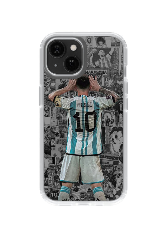 MESSI - CLEAR SILICON CASE