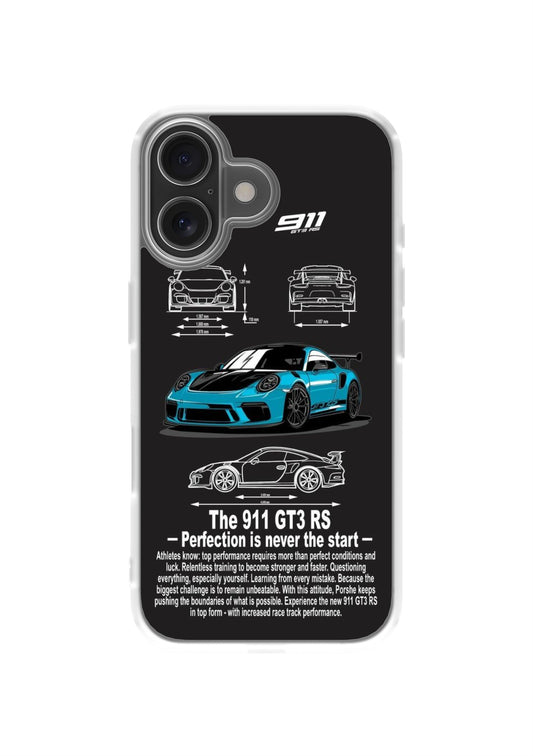 PORSCHE - CLEAR SILICON CASE