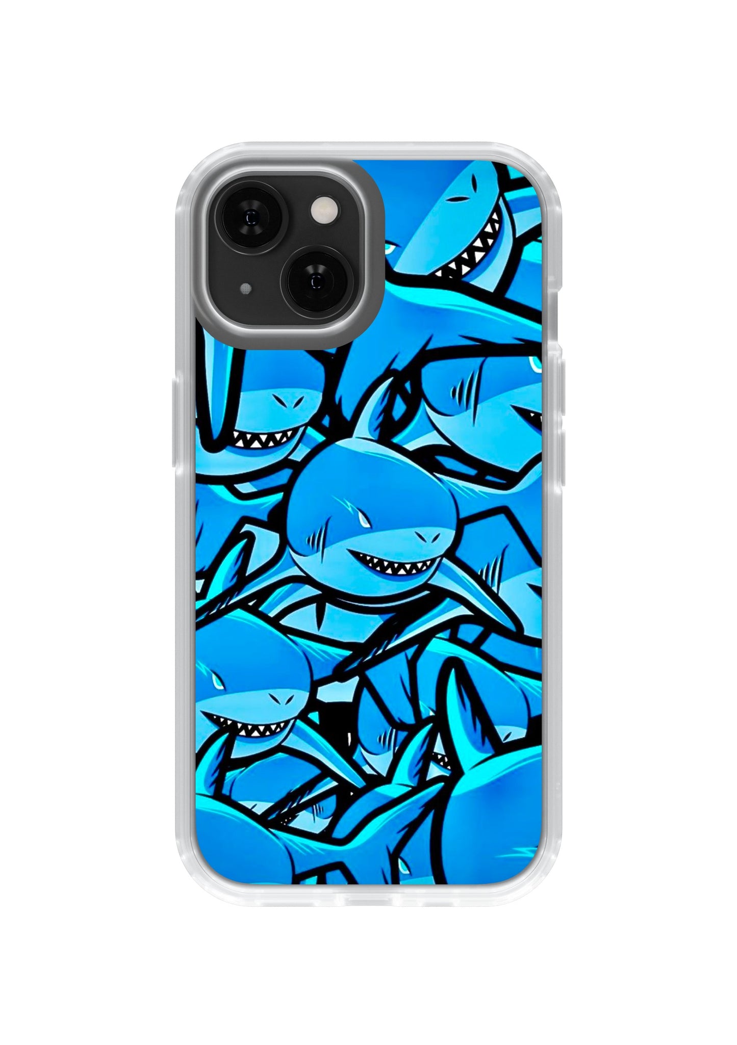 SHARKY - CLEAR SILICON CASE