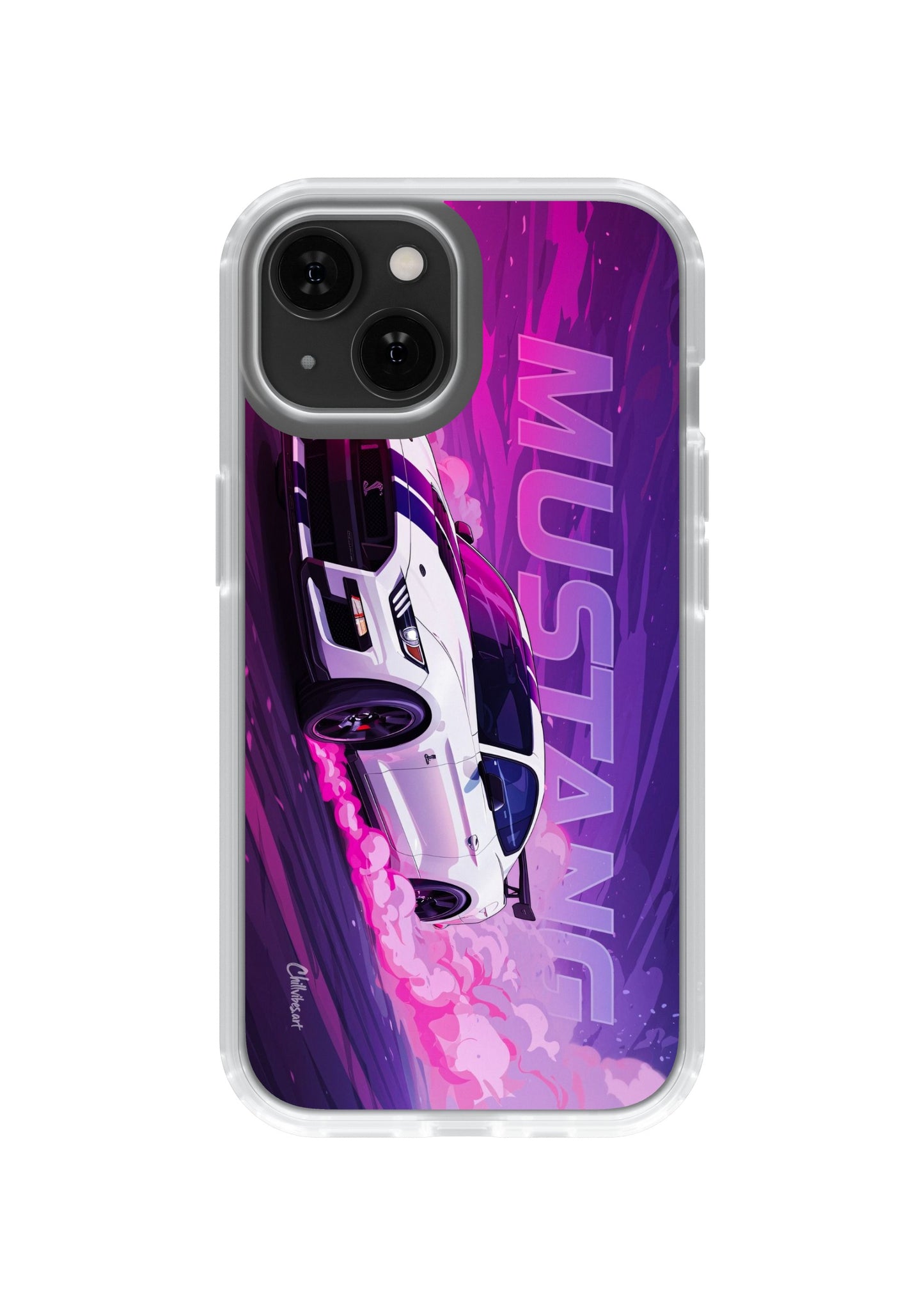 MUSTANG - CLEAR SILICON CASE