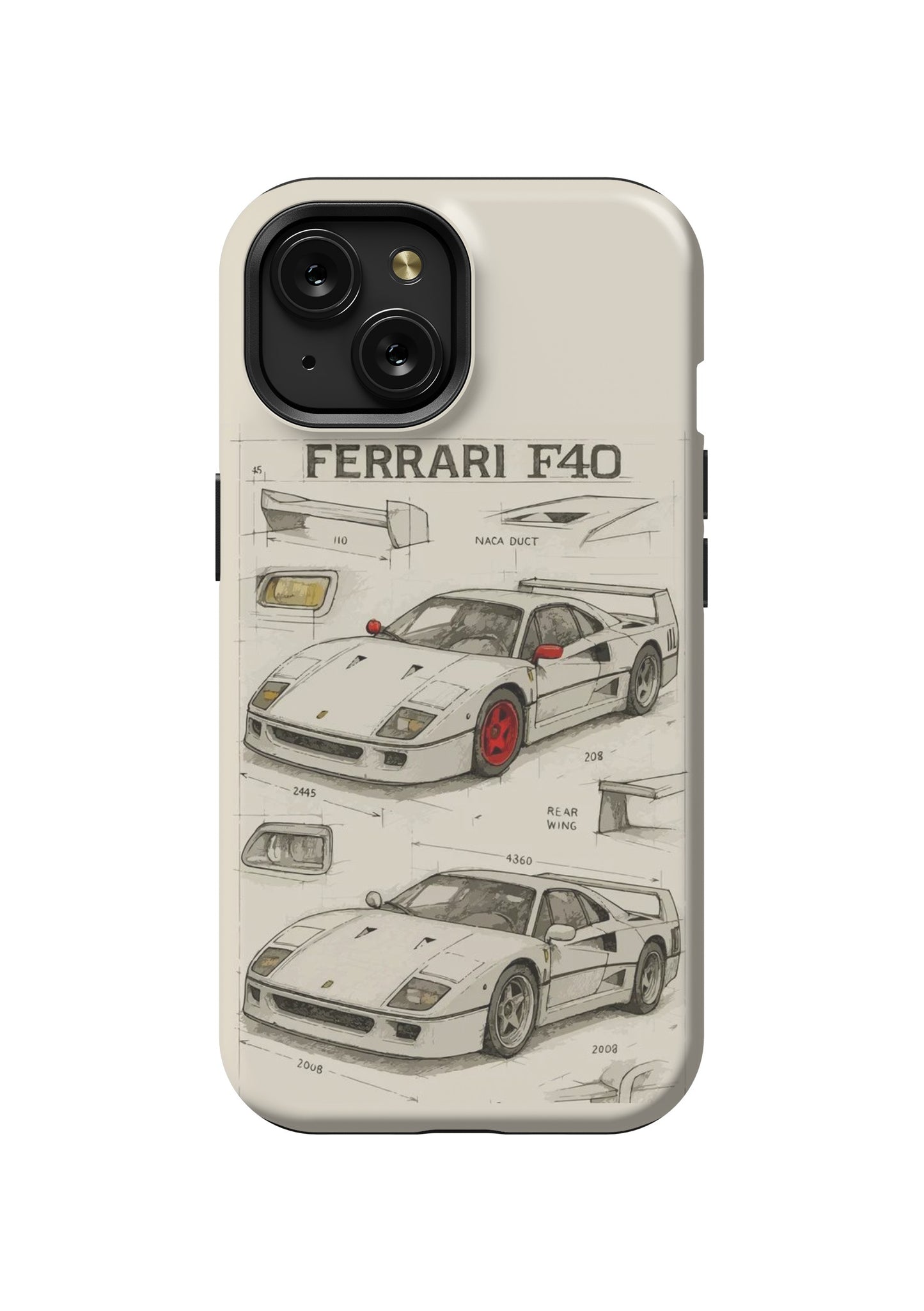 FERRARI F40 - HARD CASE