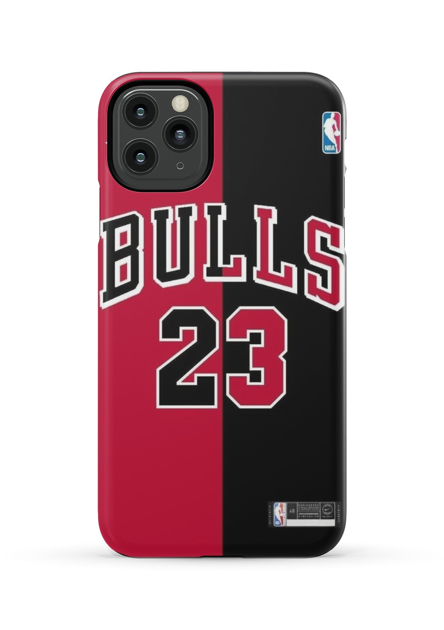 RED BLACK BULLS HARD CASE