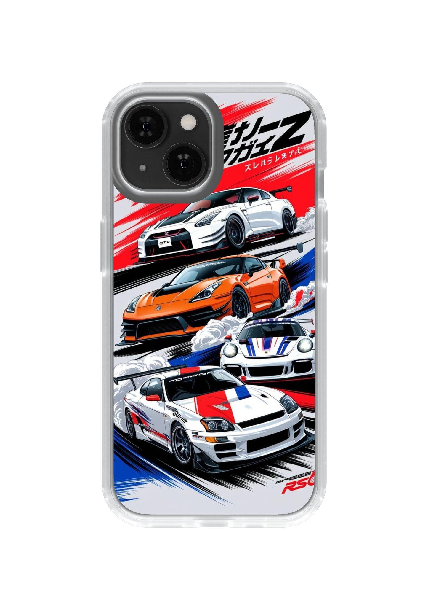 CARS - CLEAR SILICON CASE