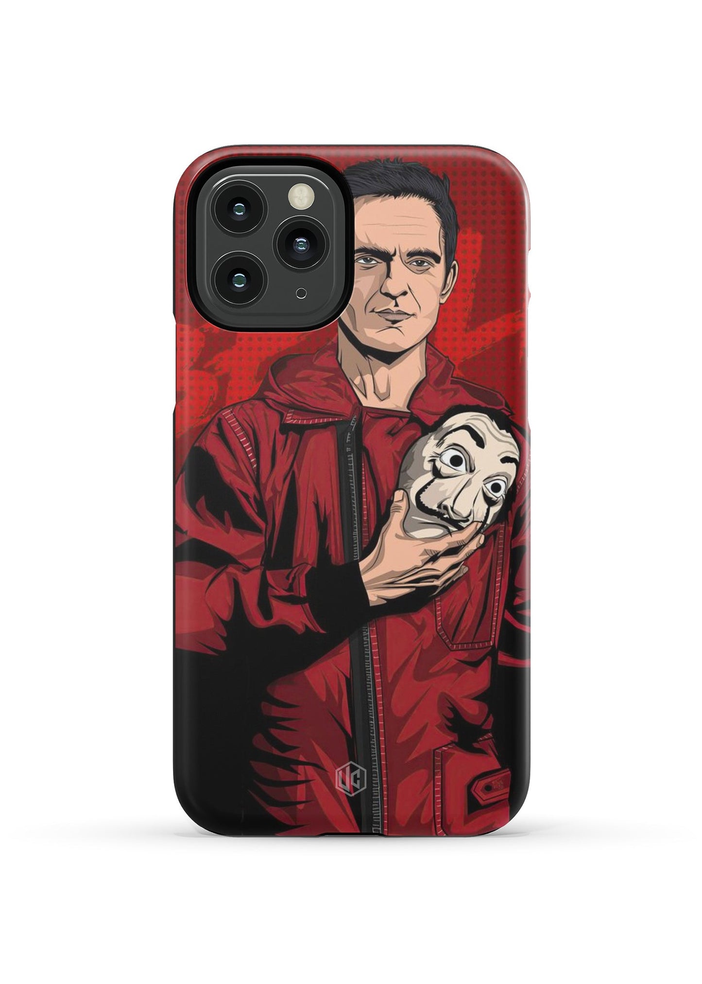 MONEY HEIST HARD CUSTOM CASE