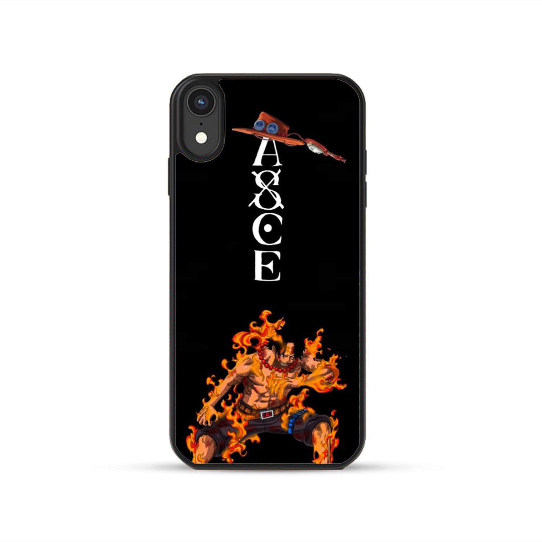 ONE PIECE - ACE GLASS CASE