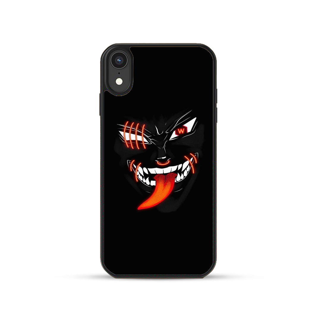 DEVIL FACE - GLASS CASE