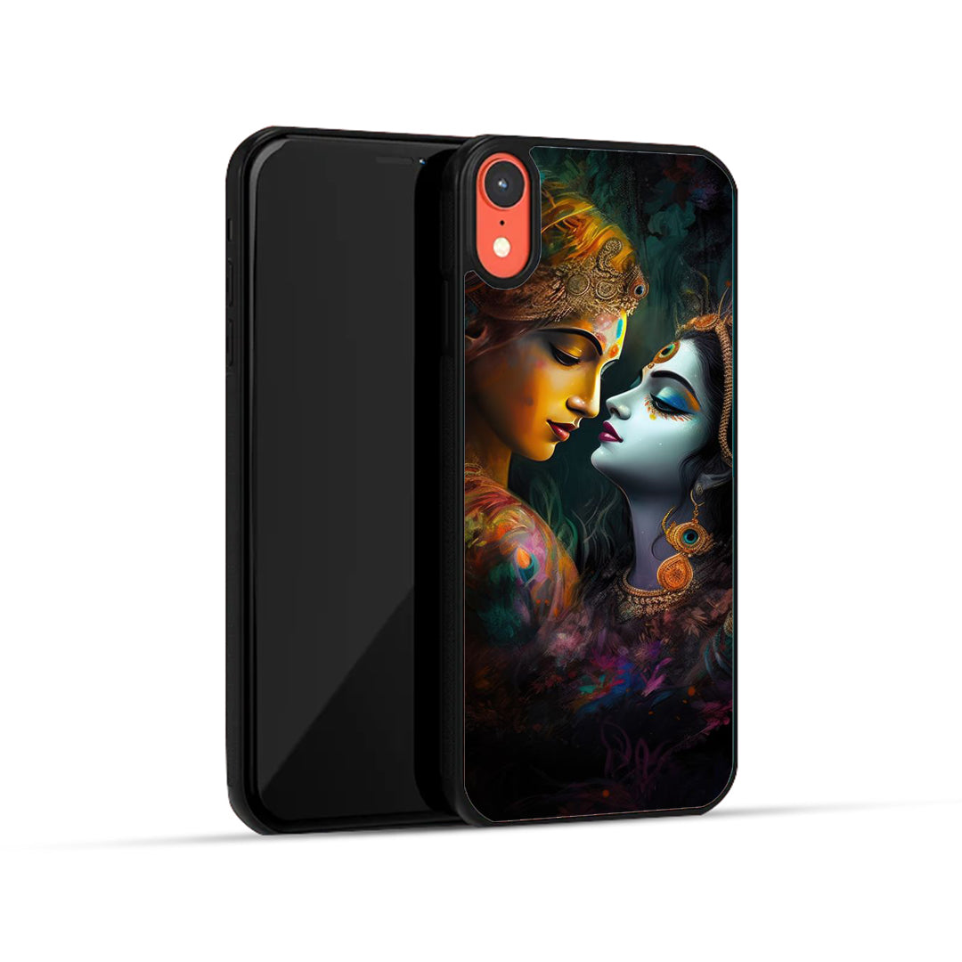 RADHE KRISHNA - GLASS CASE