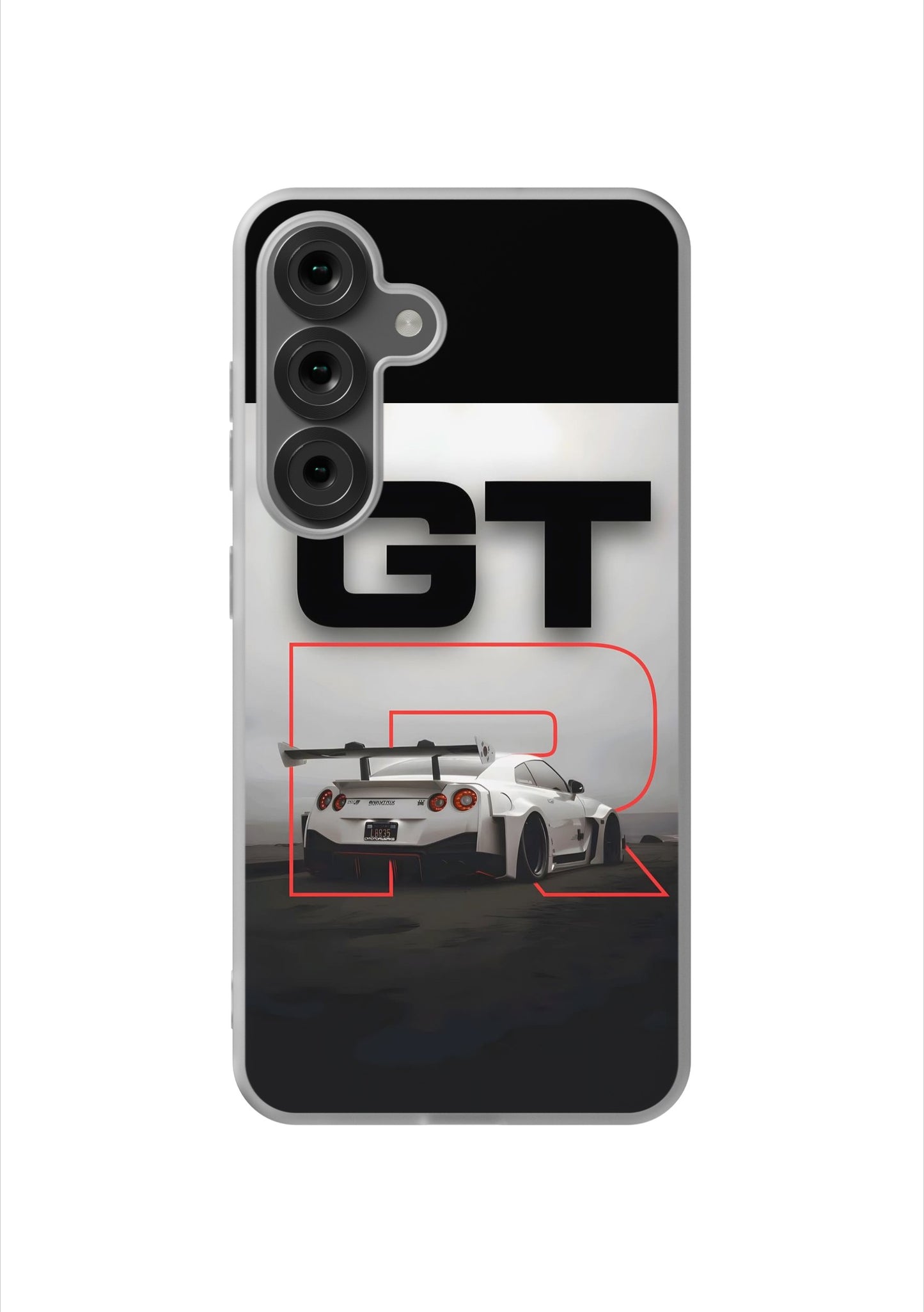 PORSCHE GTR - CLEAR SILICON CASE