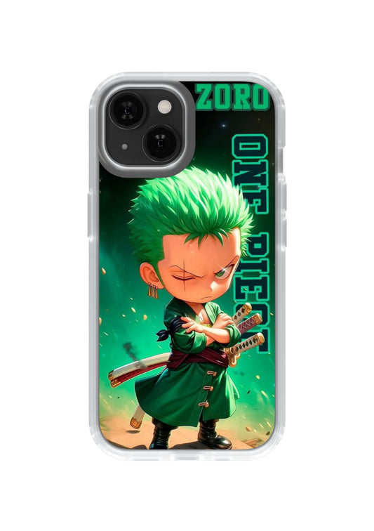 LITTLE ZORO - CLEAR SILICON CASE
