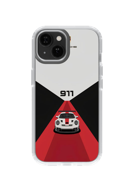 PORSCHE - CLEAR SILICON CASE