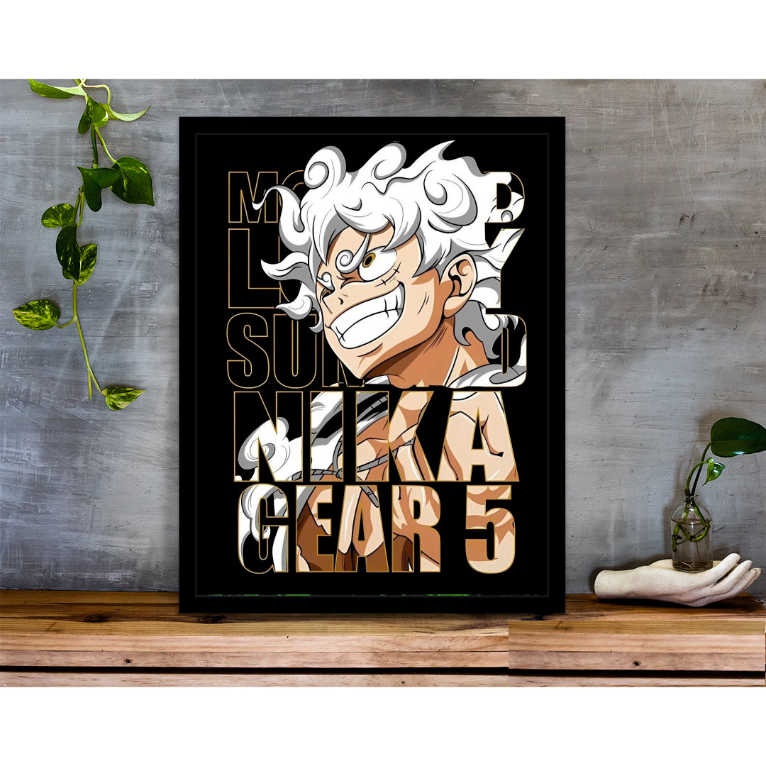 LUFFY GEAR 5 - WALL ART