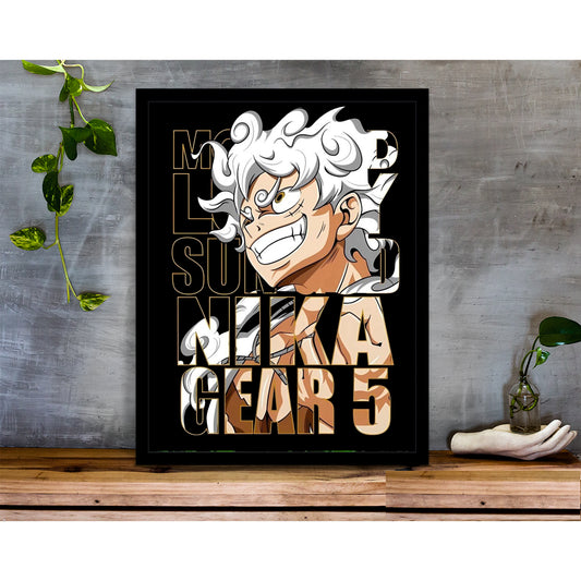 LUFFY GEAR 5 - WALL ART