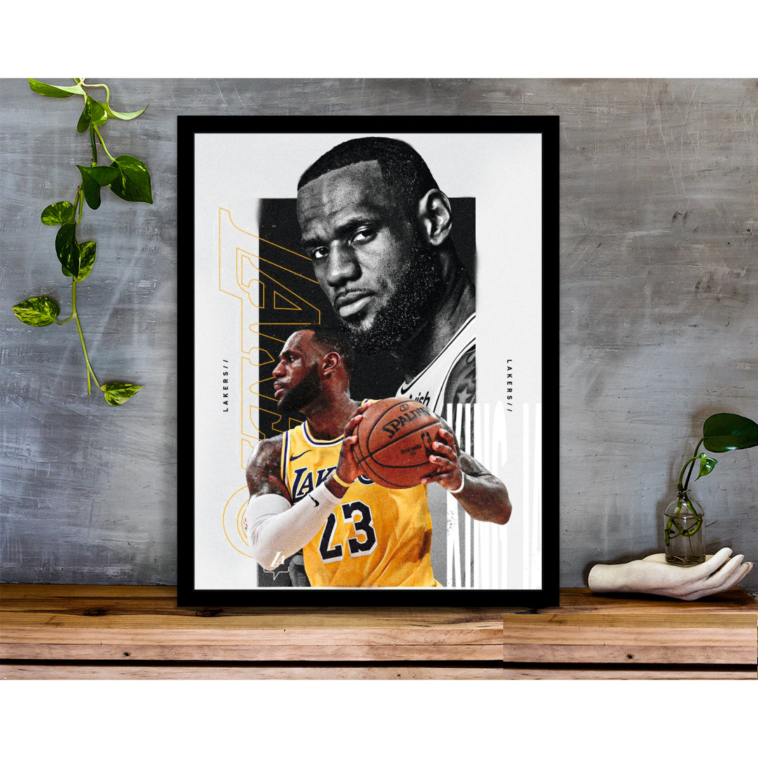 LEBRON JAMES - WALL ART