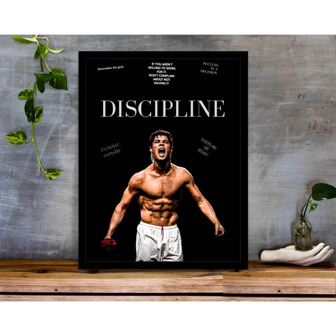 DISCIPLINE - WALL ART