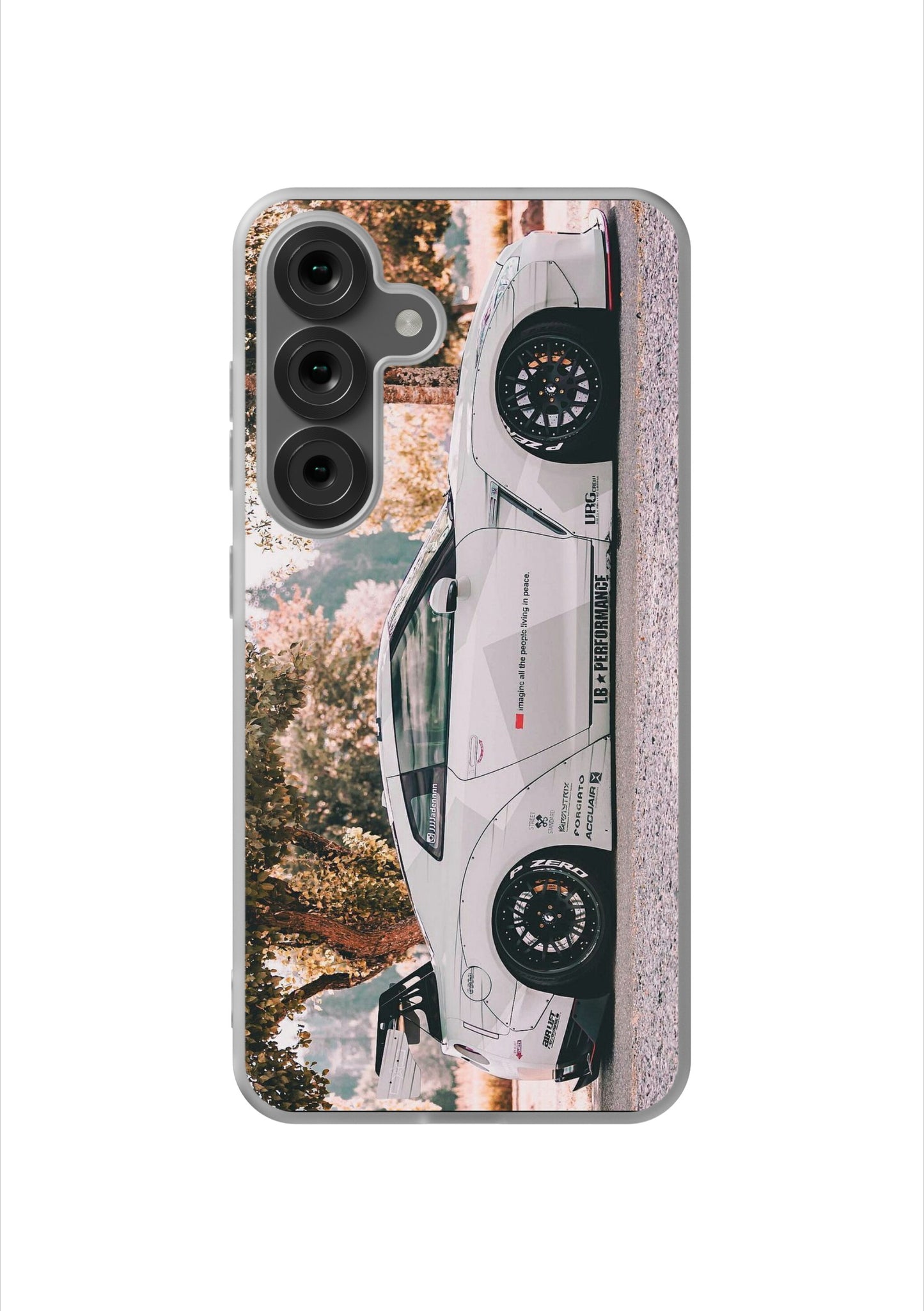 PORSCHE - CLEAR SILICON CASE