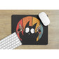 CAT WITH GUNS MOUSE PAD