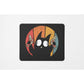 CAT WITH GUNS MOUSE PAD