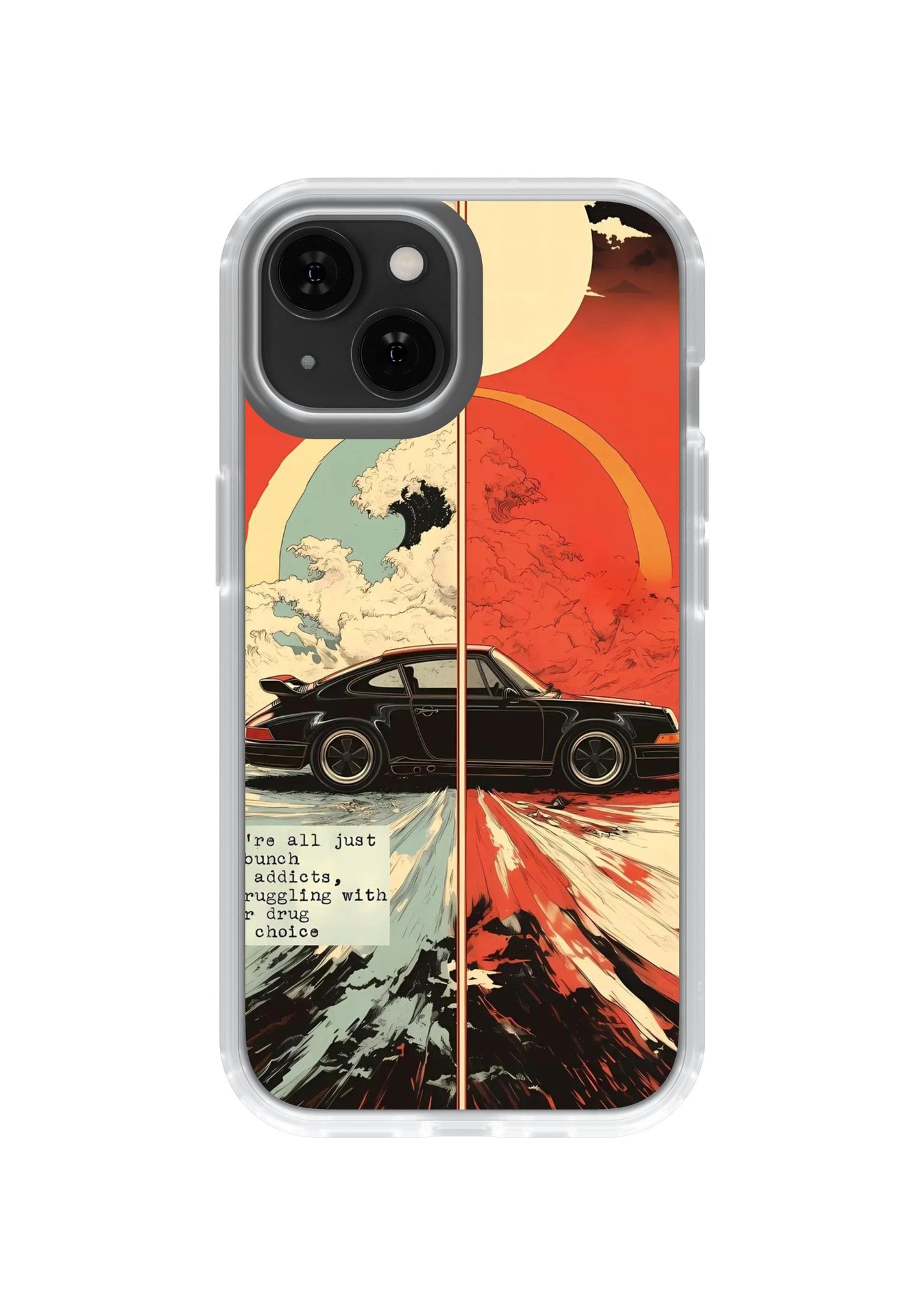 CARS - CLEAR SILICON CASE