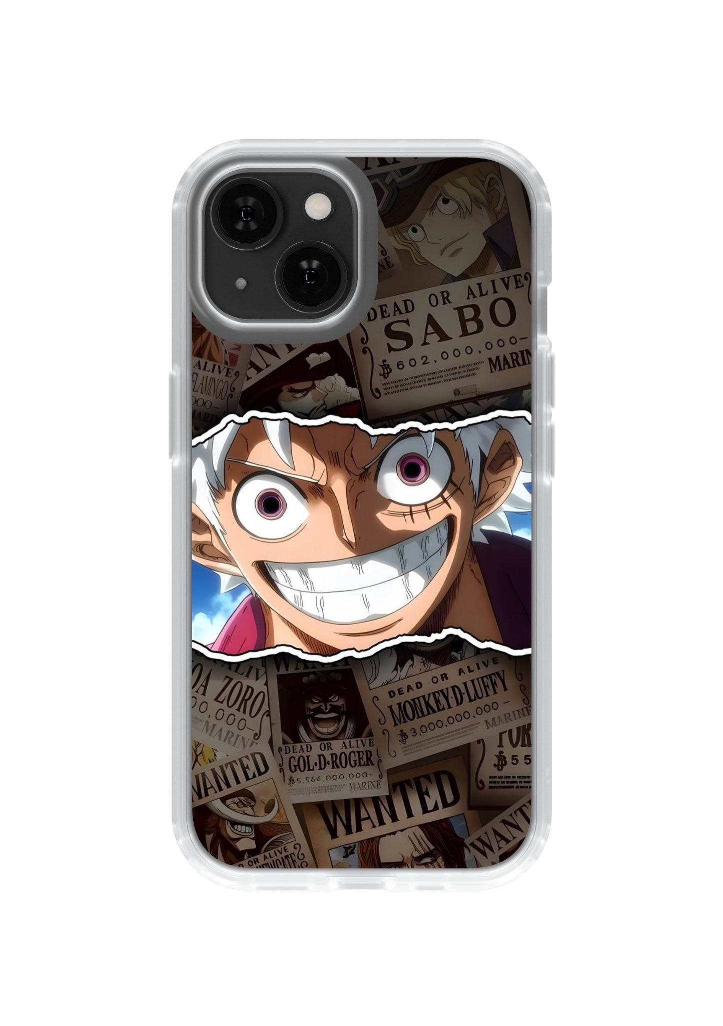LUFFY - CLEAR SILICON CASE