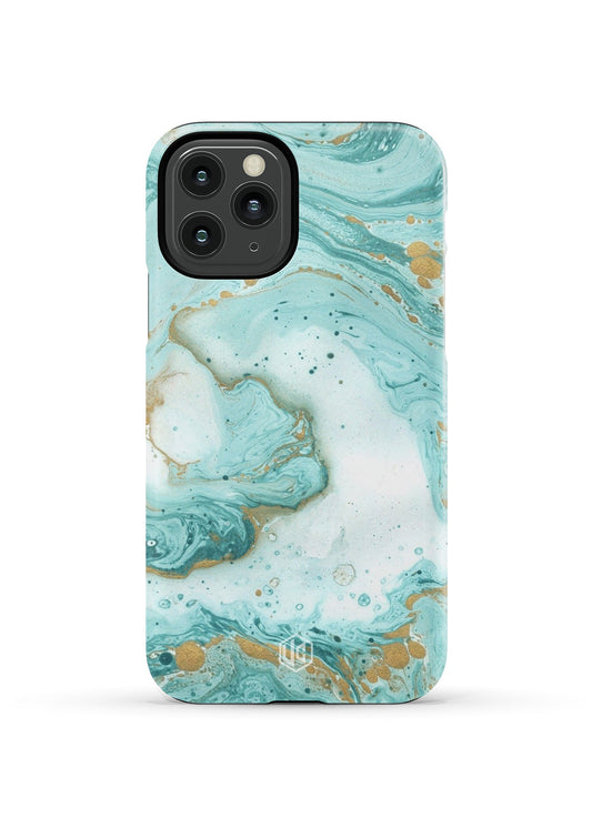 GREEN MARBLE HARD CASE