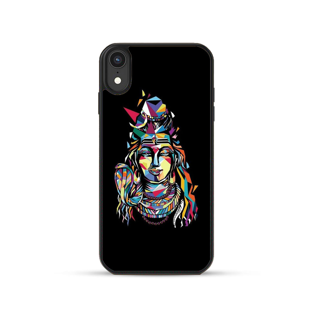 LORD SHIVA - GLASS CASE
