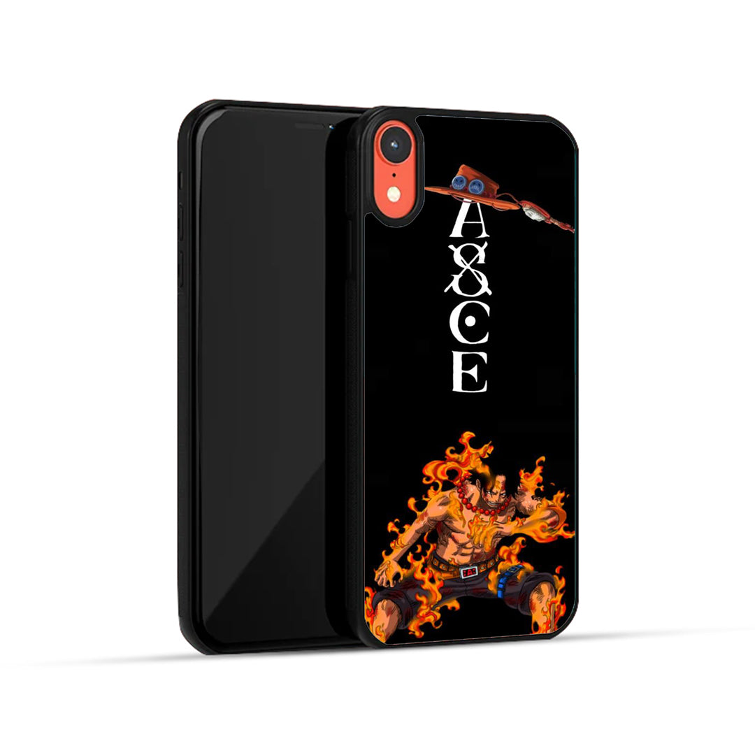 ONE PIECE - ACE GLASS CASE