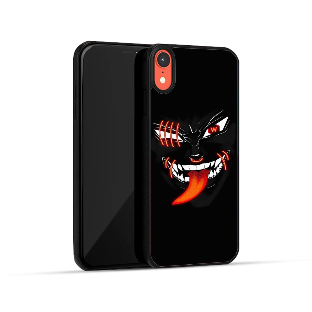 DEVIL FACE - GLASS CASE