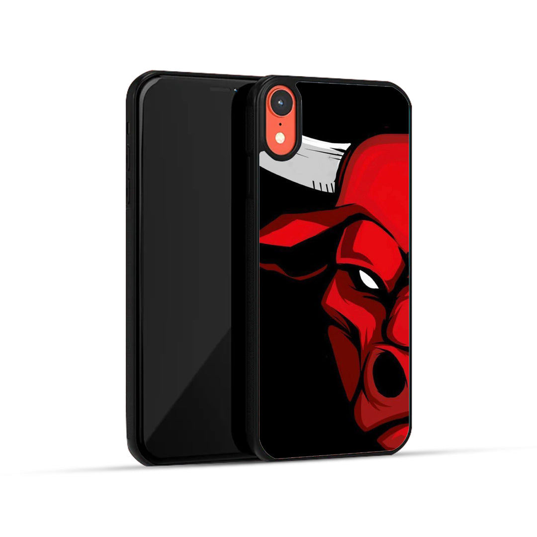 ANGRY BULL - GLASS CASE