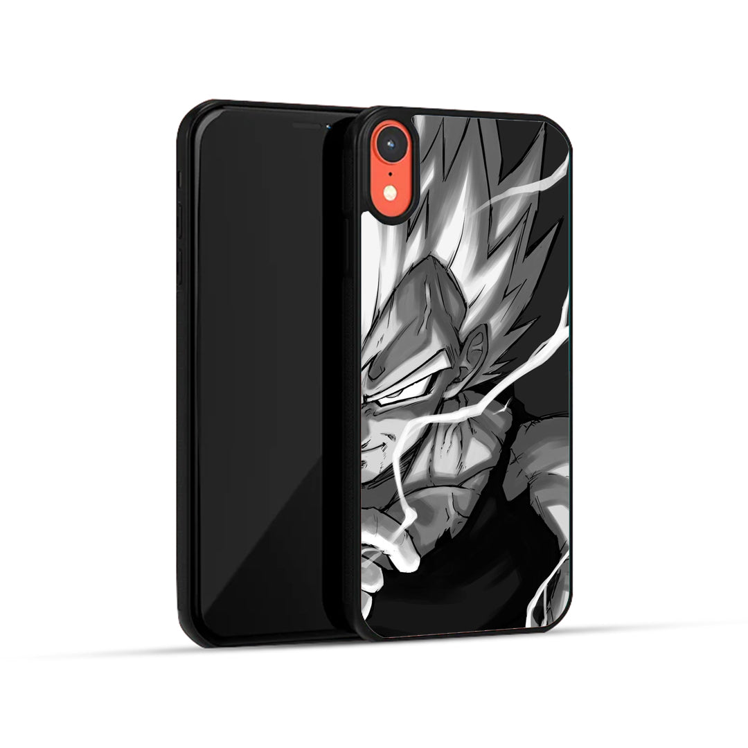 GOKU BLACK WHITE - GLASS CASE