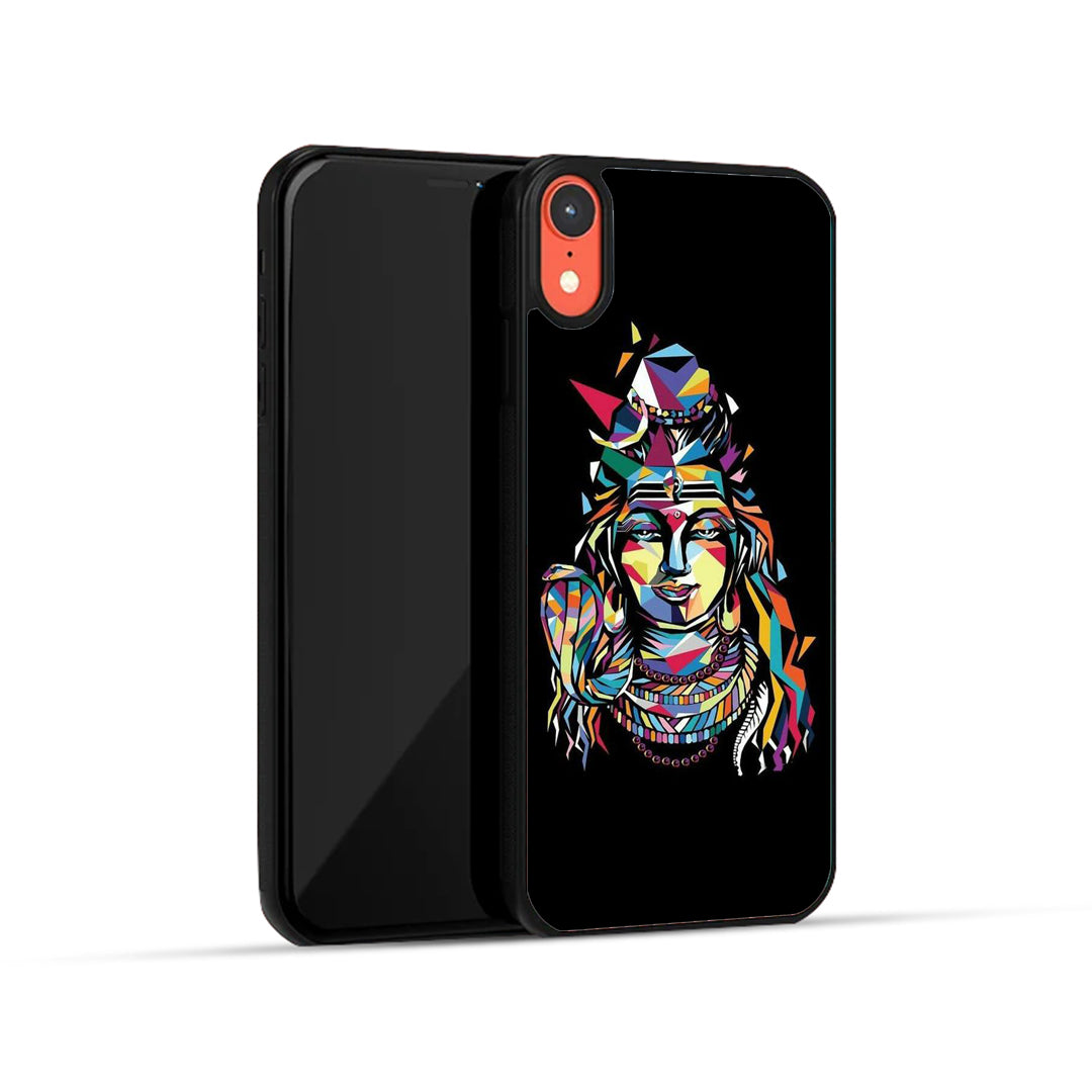 LORD SHIVA - GLASS CASE