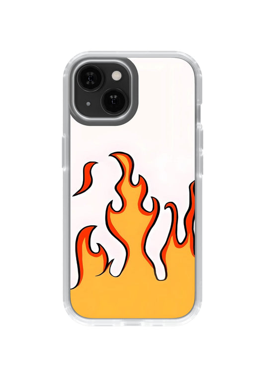 FIRE - CLEAR SILICON CASE