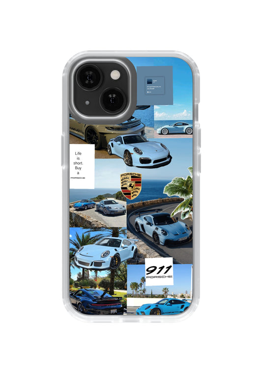 PORSCHE - CLEAR SILICON CASE