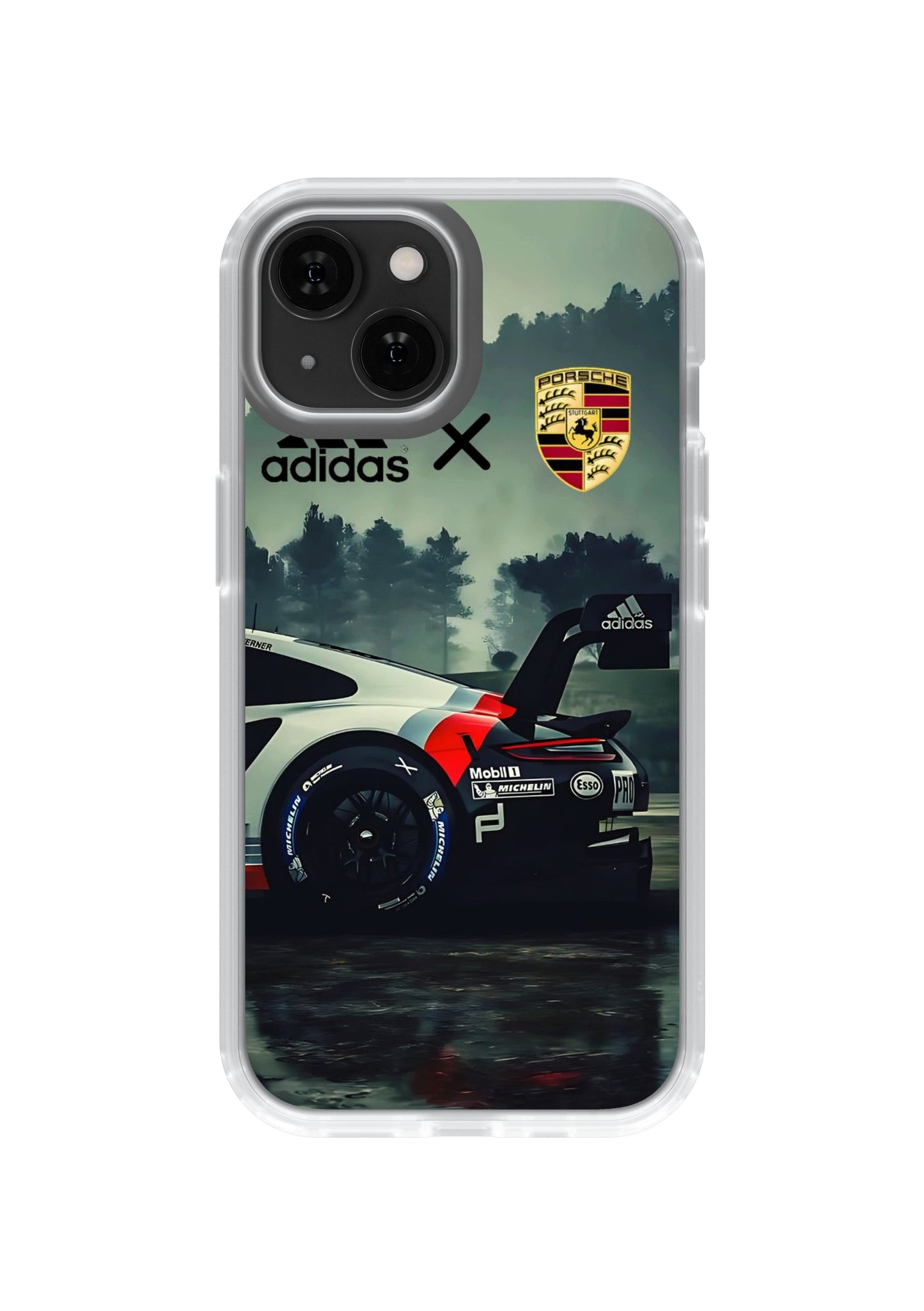 PORSCHE - CLEAR SILICON CASE