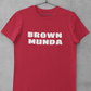 BROWN MUNDA T-SHIRT